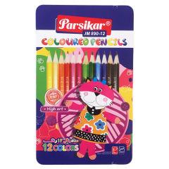 مداد رنگی 12 رنگ پارسی کار مدل JM890-12 Cat